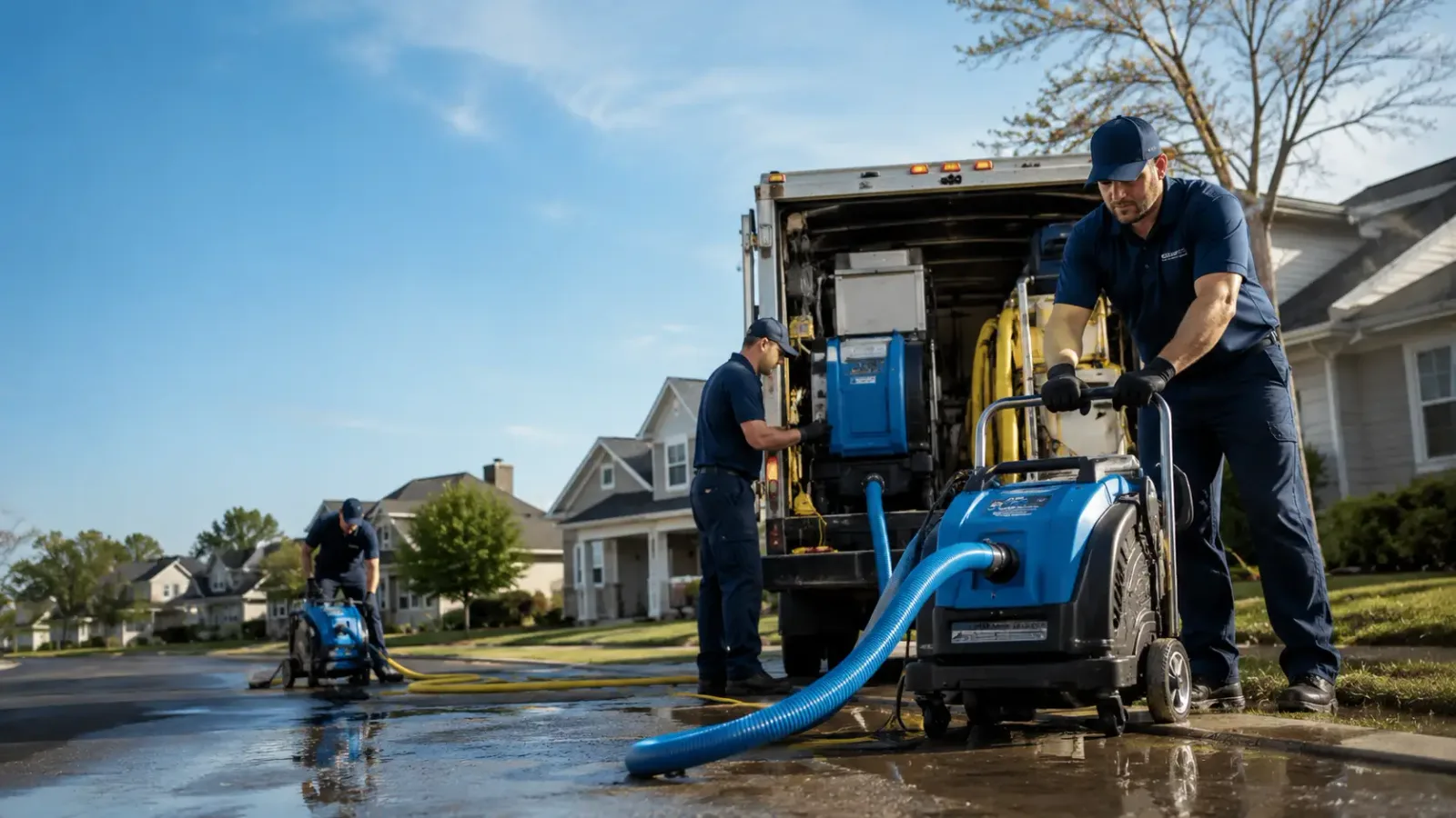 Flood Damage Cleanup in Milam, WV